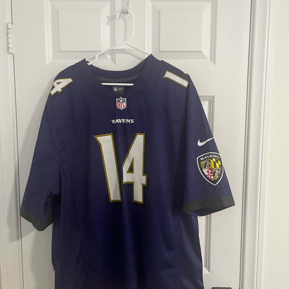 Ravens Hamilton NFL Purple Jersey